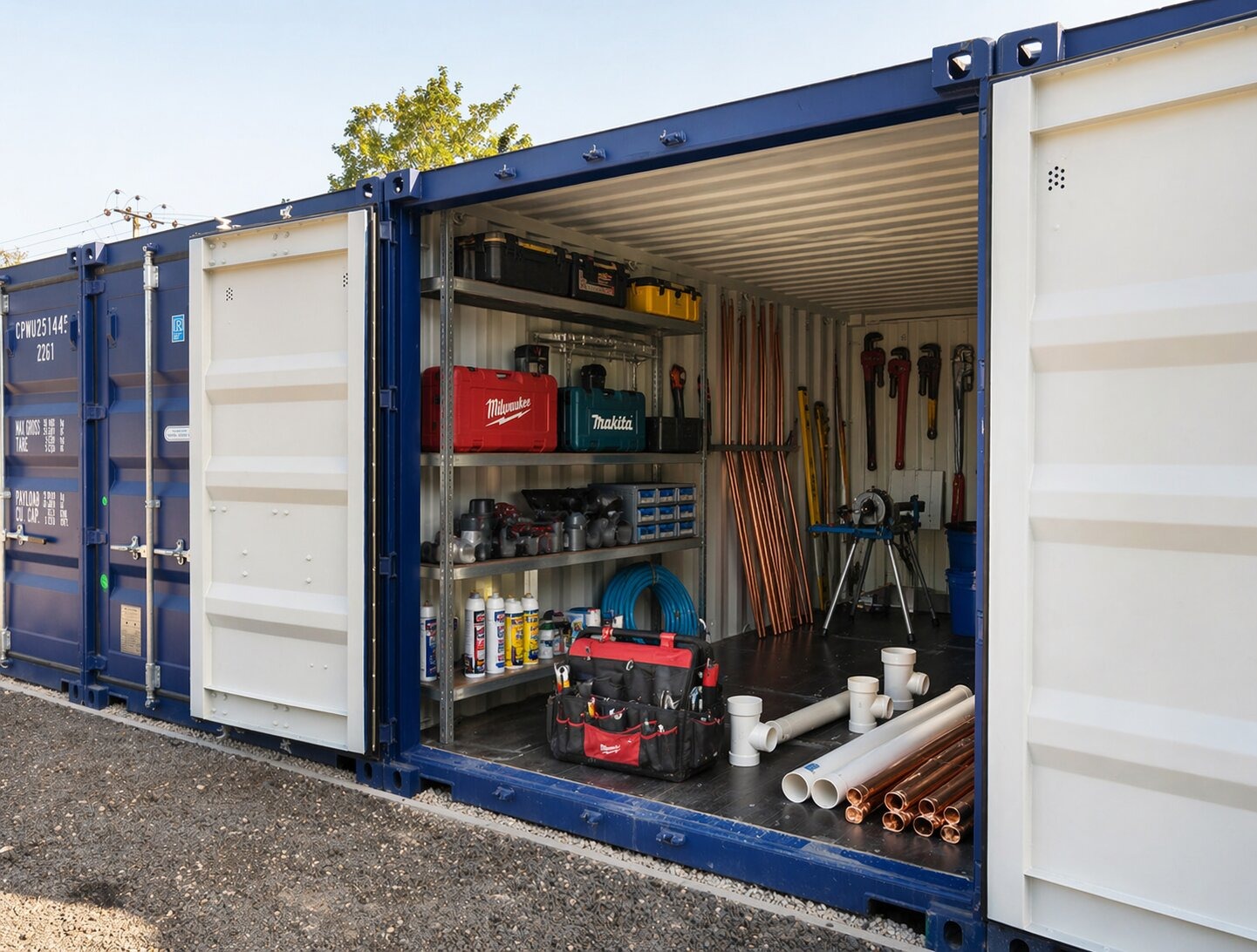 plumber storage berkeley newport